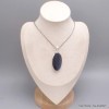 Gros Pendentif oval Labradorite bleue grade AAA-bo Pendentifs pierres naturelles BK88
