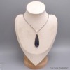 Pendentif allongé Labradorite bleue grade AAA Pendentifs pierres naturelles BK88.1