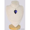 Gros Pendentif goutte Labradorite bleue grade AAA Bijoux en Labradorite Bleue BK88.2
