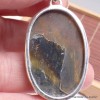 Extraordinaire Pietersite qualité AAA gris fauve Pendentifs pierres naturelles BK89
