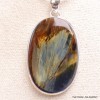 Extraordinaire Pietersite qualité AAA gris fauve Pendentifs pierres naturelles BK89