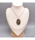 Extraordinaire Pietersite qualité AAA gris fauve Pendentifs pierres naturelles BK89