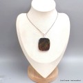 Très gros pendentif en Pietersite qualité AAA gris fauve Pendentifs pierres naturelles BK89.1