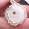 Pendentif Quartz solaire naturel stalactite Pendentifs pierres naturelles BK90