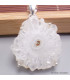 Pendentif en Quartz solaire naturel stalactite Bijoux en Quartz BK90.2