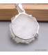 Pendentif argent Quartz solaire naturel stalactite  Bijoux en Quartz BK90.3