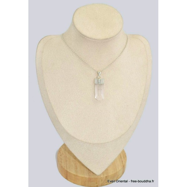 Pendentif en Danburite naturelle brute forme libre Pendentifs pierres naturelles BK92.3