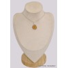 Pendentif en vraie Citrine Tranche forme libre Pendentifs pierres naturelles BK95.3