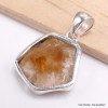 Pendentif en vraie Citrine Tranche asymétrique Pendentifs pierres naturelles BK95.4