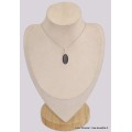 Petit Pendentif oval Labradorite bleue facettée grade AAA Pendentifs pierres naturelles BK96.3