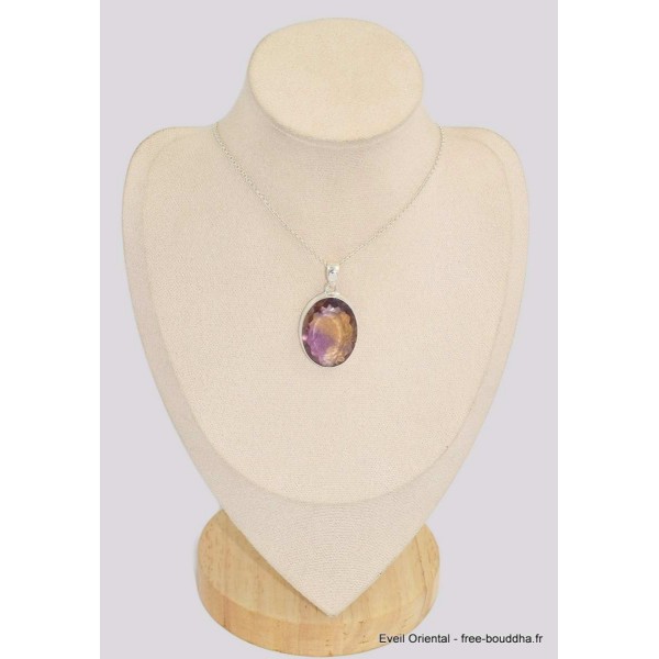Pendentif en Amétrine facettée grade AAA Bijoux en Amétrine BK98.1