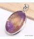 Pendentif en Ametrine naturelle facettée grade AAA Bijoux en Amétrine BK98.3