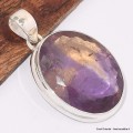 Pendentif en Ametrine non traitée facettée grade AAA Bijoux en Amétrine BK98.4