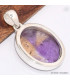 Pendentif en Ametrine non traitée facettée grade AAA Bijoux en Amétrine BK98.4