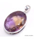 Pendentif en Ametrine non traitée facettée grade AAA Bijoux en Amétrine BK98.4