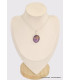 Pendentif en Ametrine non traitée facettée grade AAA Bijoux en Amétrine BK98.4