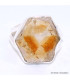 Bague Citrine tranche 2 anneaux taille 58/59 Bijoux en Citrine BK104.2