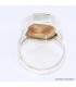 Bague Citrine tranche 2 anneaux taille 58/59 Bijoux en Citrine BK104.2