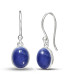 Boucles d'oreilles en Tanzanite cabochon Bijoux en Tanzanite BK118