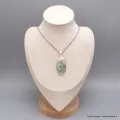 Grand pendentif oval en Mariposite - Bijoux en Mariposite