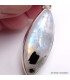 Authentique Pierre de Lune marquise sur Tourmaline Pendentifs pierres naturelles BK2.10