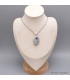 Authentique Pierre de Lune bleue sur Tourmaline Pendentifs pierres naturelles BK2.11