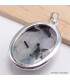 Authentique Pierre de Lune bleue sur Tourmaline Pendentifs pierres naturelles BK2.11