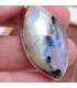 Gros pendentif marquise Pierre de lune bleue Tourmaline Pendentifs pierres naturelles BK2.12