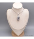 Gros pendentif marquise Pierre de lune bleue Tourmaline Pendentifs pierres naturelles BK2.12