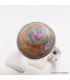 Bague ronde Rubis sur Fuchsite taille 61/62 Bijoux en Rubis sur Fuchsite YM2.6