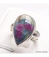 Bague goutte Rubis sur Fuchsite taille 56 Bijoux en Rubis sur Fuchsite YM2.9