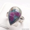 Bague goutte Rubis sur Fuchsite taille 56 Bijoux en Rubis sur Fuchsite YM2.9
