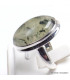 Bague en Préhnite et Quartz rutile taille 59 Bijoux en Préhnite YM6.4