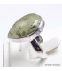 Bague en Préhnite et Quartz rutile forme goutte taille 55 Bijoux en Préhnite YM6.5