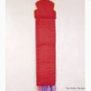 Tenture murale bouddhiste Mantra de Chenrezi rouge Tentures tibétaines Bouddha TMMC5