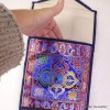 Porte courrier bouddhiste en soie symbole Dorjé Tentures tibétaines Bouddha PCB7