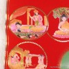 Tenture tangka tibétain sur Velours La Vie de Bouddha Tentures tibétaines Bouddha TCH1