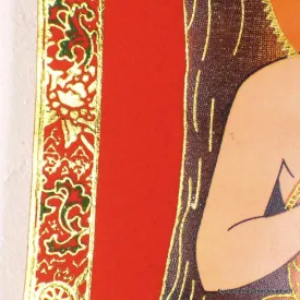 Tenture bouddhiste Bouddha sous l'arbre de Boddhi - Tentures bouddhistes