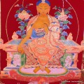 Tenture tangka tibétain Maitreya Tentures tibétaines Bouddha TCH6
