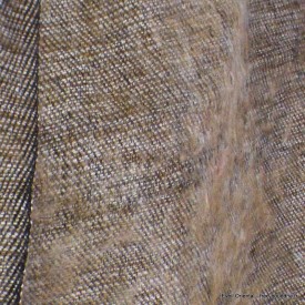 Echarpe marron chine yak wool 140 x 30 cm, made in Nepal