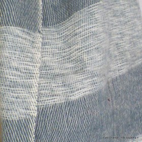 Echarpe pour homme rayures gris bleuté Tous les pashminas ECHA57