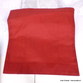 Nappe bouddhiste pour autel jaune dorjé 31x31 cm artisanat du Népal