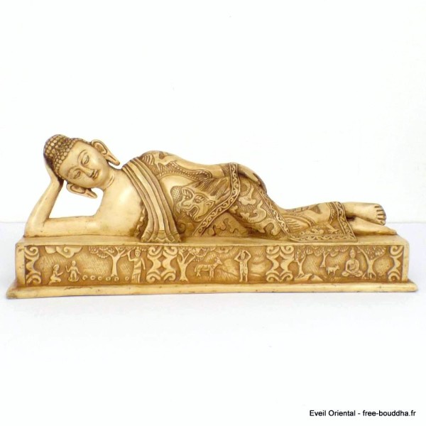 Statuette Bouddha allongé Statuettes Bouddhistes STABC-a