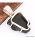 Petit pendentif Shungite Elite noble brute Pendentifs pierres naturelles BK22.14