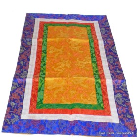 Chemin de table pour autel bouddhiste Tentures tibétaines Bouddha CDT1