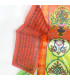 Drapeau tibétain en soie plusieurs divinités 94 x 68 cm Drapeaux tibétains DTDB1
