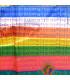 Drapeau tibétain en soie plusieurs divinités 94 x 68 cm Drapeaux tibétains DTDB1