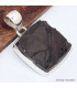 Pendentif Shungite Elite carré serti clos Bijoux en Shungite BK22.15
