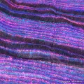 Grand châle de méditation 100 x 200 cm noir violet - Châle de méditation 100 x 200 cm