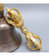 Cloche et dorjé tibétain haute qualité 17 cm Objets rituels bouddhistes CDOR20
